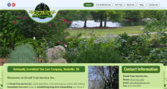 Desktop Screenshot of druidtreeservicenashvilletn.com